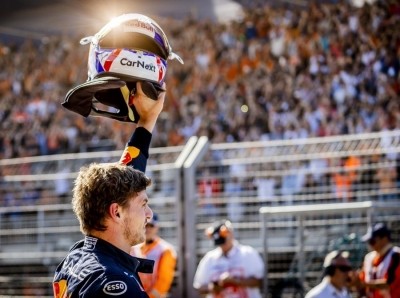 Formula 1: Verstappen beats Leclerc by 0.021 secs to grab pole at Dutch Grand Prix Formula 1: Verstappen beats Leclerc by 0.021 secs to grab pole at Dutch Grand Prix
