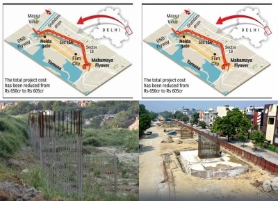 Chilla elevated road project to gather momentum Chilla elevated road project to gather momentum