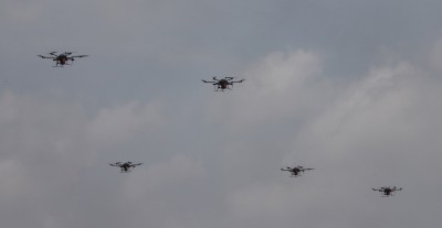 Using drones to sprinkle fertilisers, farmers save time, protect crop health Using drones to sprinkle fertilisers, farmers save time, protect crop health