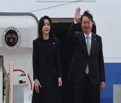 SKorean President Yoon calls for thorough readiness for Typhoon Nanmadol SKorean President Yoon calls for thorough readiness for Typhoon Nanmadol