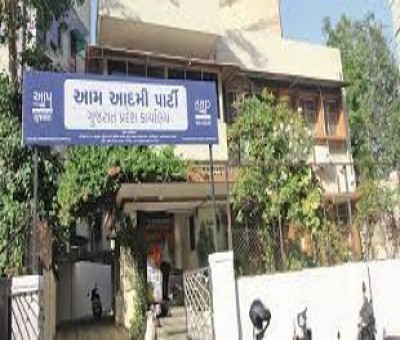 Ahmedabad Police deny AAP claims of search at party office Ahmedabad Police deny AAP claims of search at party office