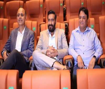 Ajay Devgn's NY Cinemas to soon open a classically curated multiplex in Ahmedabad Ajay Devgn's NY Cinemas to soon open a classically curated multiplex in Ahmedabad