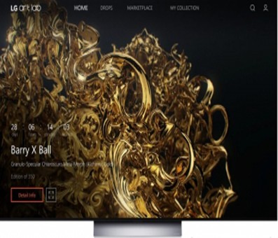 New LG platform lets users buy, sell NFTs via its premium TVs New LG platform lets users buy, sell NFTs via its premium TVs