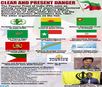 PFI ban: Security tightened at Shaheen Bagh, drones deployed PFI ban: Security tightened at Shaheen Bagh, drones deployed