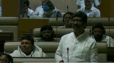 Jharkhand CM Hemant Soren wins trust vote, BJP stages walkout Jharkhand CM Hemant Soren wins trust vote, BJP stages walkout