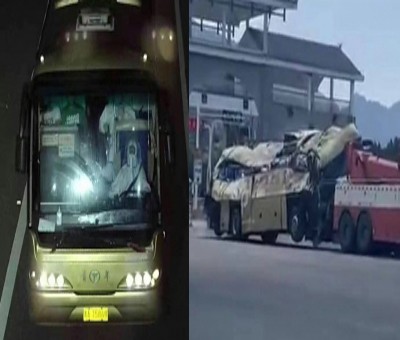 27 killed, 20 injured in China bus accident 27 killed, 20 injured in China bus accident