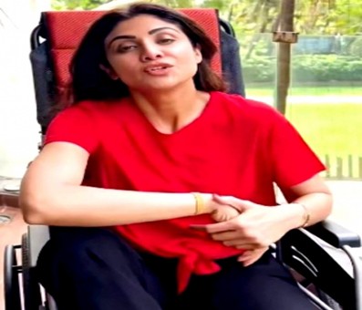 Our attitude towards a problem is the real problem, says Shilpa Shetty Our attitude towards a problem is the real problem, says Shilpa Shetty