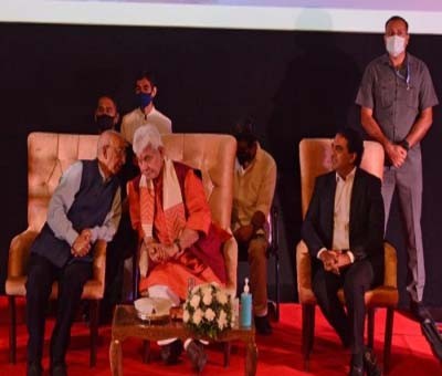Multiple theatres in Srinagar part of socio-economic revolution in Kashmir: LG Multiple theatres in Srinagar part of socio-economic revolution in Kashmir: LG