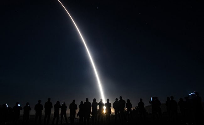 US Air Force tests intercontinental ballistic missile