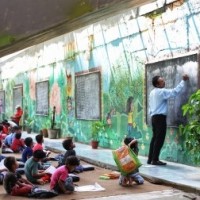 Teachers Day: Burning midnight oil in unroofed school of nature for deprived students' future