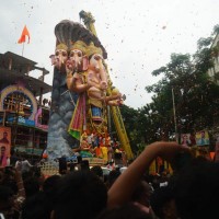 Ganesh procession underway in Hyderabad amid tight security