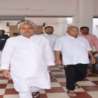 Nitish Kumar in Delhi to meet opposition leaders