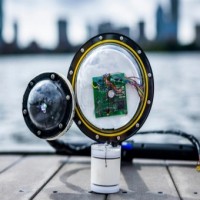 Engineers build battery-free, wireless underwater camera that uses sound