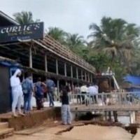 Large portion of Curlies night club in Goa bulldozed