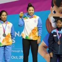 National Games: In a battle of Manipuris, Mirabai pips Sanjita for 49kg weightlifting gold