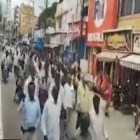 Tension in AP town as TDP stages protest over ex-minister's remarks