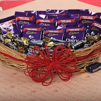 A basket of goodies for these Lucknow students on Teachers' Day