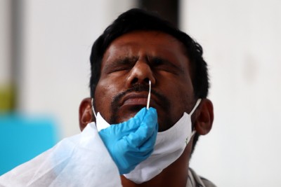 India registers 14% spike in daily Covid cases India registers 14% spike in daily Covid cases