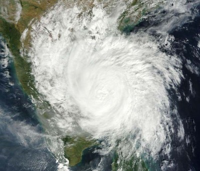 Cyclone Gulab takes shape, likely to make landfall on Sunday