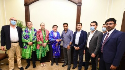 Columbian delegation visits Hyderabad's Genome Valley Columbian delegation visits Hyderabad's Genome Valley