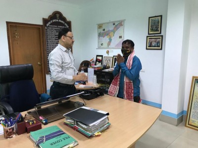 Top Maoist leader Tingraj Orang surrenders in Assam Top Maoist leader Tingraj Orang surrenders in Assam