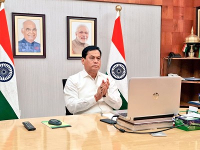 Union Minister Sonowal elected unopposed to Rajya Sabha Union Minister Sonowal elected unopposed to Rajya Sabha