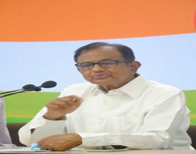Chidambaram sidesteps question on Cong-NCP alliance in Goa Chidambaram sidesteps question on Cong-NCP alliance in Goa
