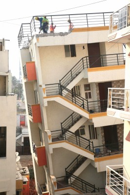 Bengaluru residents cautioned against modifying balconies Bengaluru residents cautioned against modifying balconies