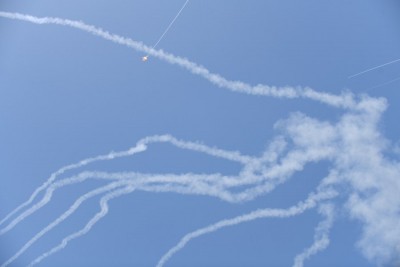 Gaza militants fire rocket towards Israel Gaza militants fire rocket towards Israel