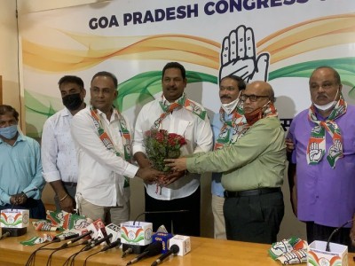 Day after Faleiro's exit, Goa Congress recruits ex Minister Day after Faleiro's exit, Goa Congress recruits ex Minister