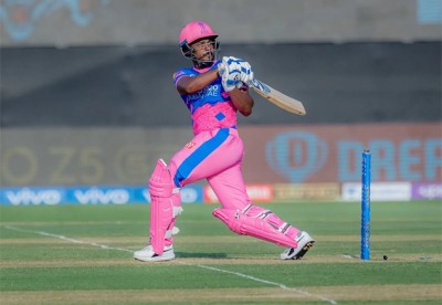 IPL 2021: Rajasthan captain Samson fined Rs 24 lakh for slow over-rate IPL 2021: Rajasthan captain Samson fined Rs 24 lakh for slow over-rate