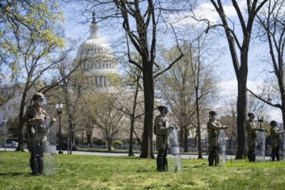 Peaceful right-wing rally near US Capitol amid high police alert Peaceful right-wing rally near US Capitol amid high police alert