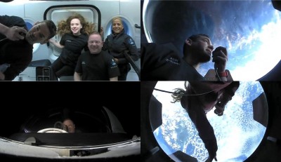 Inspiration4: All-civilian team healthy, happy in orbit, says SpaceX Inspiration4: All-civilian team healthy, happy in orbit, says SpaceX