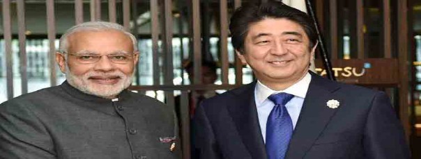 PM Narendra Modi, Japan's Shinzo Abe discuss strengthening bilateral ties in economy, defenceg