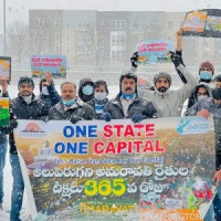 As Amaravati protests turn 1, ex-TDP MLA lends support from US