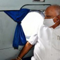 K'taka CM surveys flood-hit districts, assures more aid