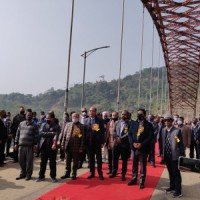 Meghalaya CM inaugurates India's longest steel arch bridge