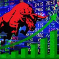 Market at fresh high, Sensex above 42,900