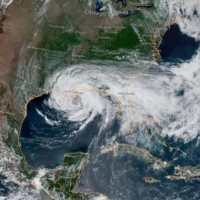 Tropical storm Cristobal makes landfall in US state