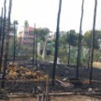 Fire breaks at Salt Lake Durga Puja pandal