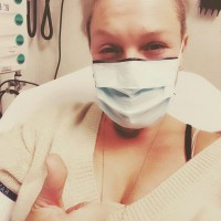 Pink fractures ankle, says 2020 is the gift that keeps on giving