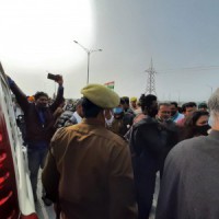 Farmers hold tractor march, say it's 'rehearsal' for Jan 26