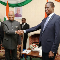 President Lungu and Indian President Ram Nath Kovind hold bilateral talks.
