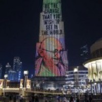 Burj Khalifa to display Mahatma Gandhi's images
