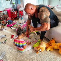 Dwayne Johnson shares experience of playing with daughter's Barbie 
