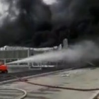 Massive blaze in Gujarat's Sanand