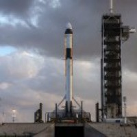 SpaceX rocket with 4 astronauts heads to space station