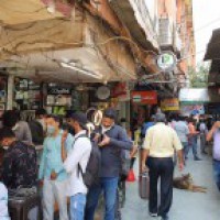 Social distancing norms go for a toss in Delhi markets