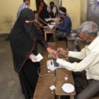 Average voter turnout in UP bypolls