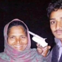 UP: Youth poses with gun at his mother's head, arrested